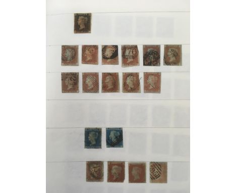 GB: 1840-1997 COLLECTION IN A BINDER, USED FROM 1d BLACK (DEFECTIVE), 1854-7 1d PART OG (SG 17), 1880-3 3d PLATE 20 CDS USED,