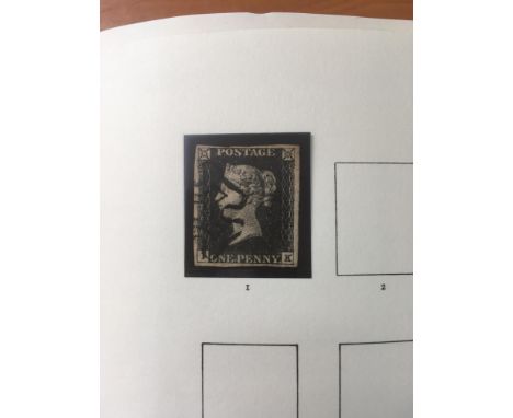 GB: 1840-1970 COLLECTION IN SG WINDSOR ALBUM, THE USED FROM 1d BLACK (JUST FOUR MARGINS), 1d REDS, 1867-80  3d PLATE 8 CDS US
