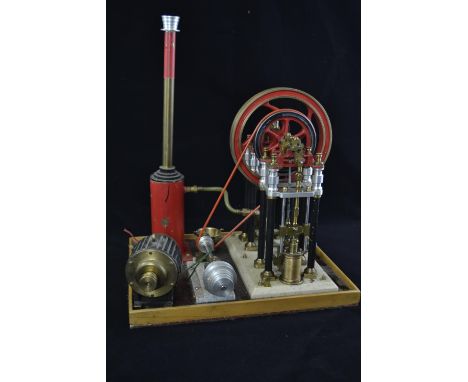 Model vertical steam engine (untested)