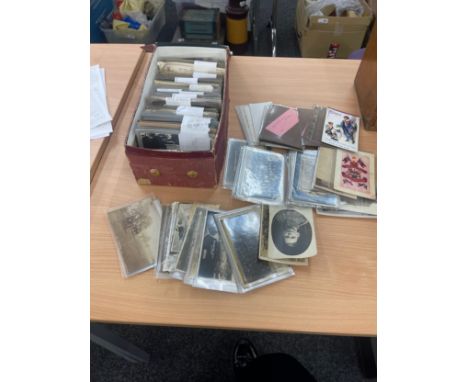 Large selection of vintage and later postcards and photo copies of postcards 