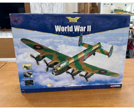 Vintage boxed Corgi The Aviation archive Avro Lancaster 419 SQN, RCAF, VR-A, ( KB726) 