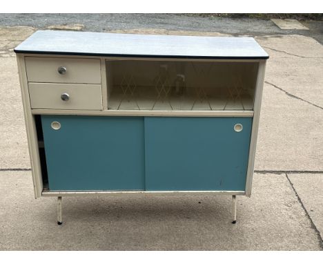 Lebus 1960's sideboard measures approx 37 inches tall, 43 wide and 15 deep 