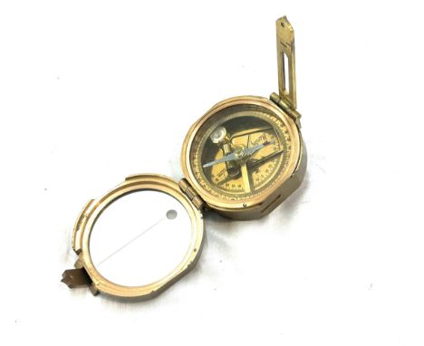 Brass ships compass 