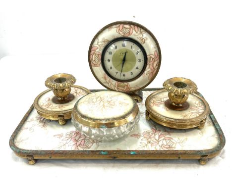 Vintage dressing table trinket set 