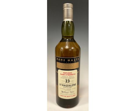 Whisky - St Magdalene 23 year old, Rare Malts natural Cask strength Scotch Whisky, limited bottling, 58.1 Vol, 70cl, (1 Bottl