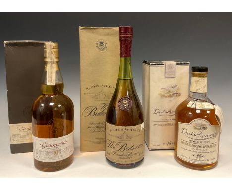 Whisky - The Balvenie Founder Reserve highland single malt Scotch whisky, 40% vol, 750ml, ;  Dalwhinnie 15 year old single ma