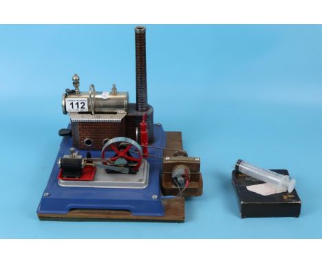 Model stationary steam engine
