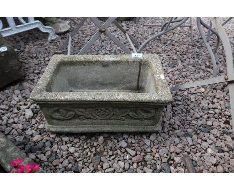 Small stone trough