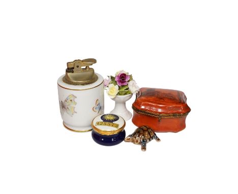 A collection of Halcyon Days patch boxes including Limoges and other miniatures, largest 9cm high. Condition - varies, mostly