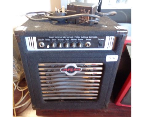 An Aria Tokio Street AG-22BX portable guitar amplifier 