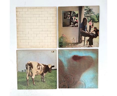 Pink Floyd albums, 'Ummagumma', 'Meddle', 'The Wall' and 'Atom Heart Mother' (first pressing).