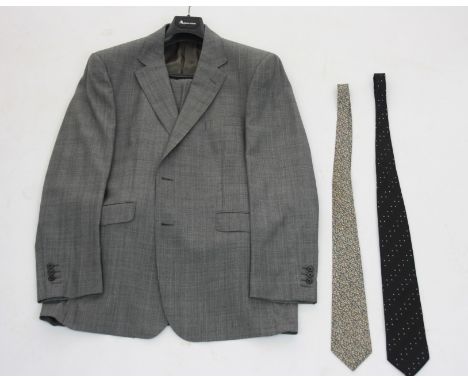 An Aquascutum mens suite, a Liberty tie and one other tie.