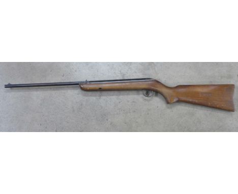 A BSA Cadet .177 air rifle with broad arrow mark 
