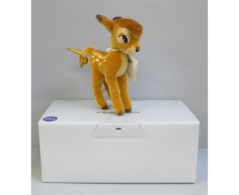 A Steiff limited edition Disney's Bambi, boxed 