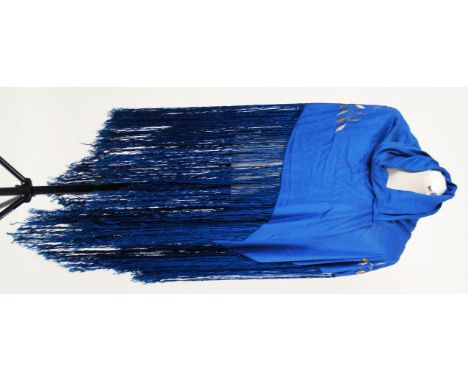 SHAWL: A vintage hand embroidered tassled evening shawl.


NOTE: From a large private collection of assorted theatrical costu