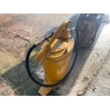 Caterpillar grease bucket. Model No: 6521. Fully restored