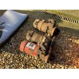 3No. Allis Chalmers P3 diesel starter motors