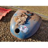 Fordson Major fuel tank