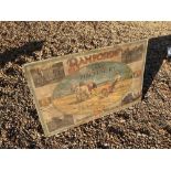 Bamfords Hay Machinery advertising display board 34" x 22"