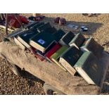Quantity John Deere parts books and manuals