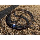 Vintage winding wheel