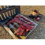 Quantity David Brown Cropmaster spares including dynamos, rear hydraulic spares etc.