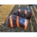 Pair David Brown Cropmaster front weights