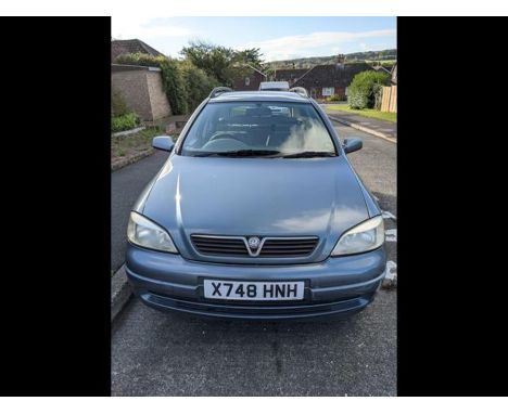 FROM A  DECEASED ESTATE - A Vauxhall Astra Club Auto - Reg, X748 HNHCONDITION REPORTMOT expired 23rd September 202153410 mile