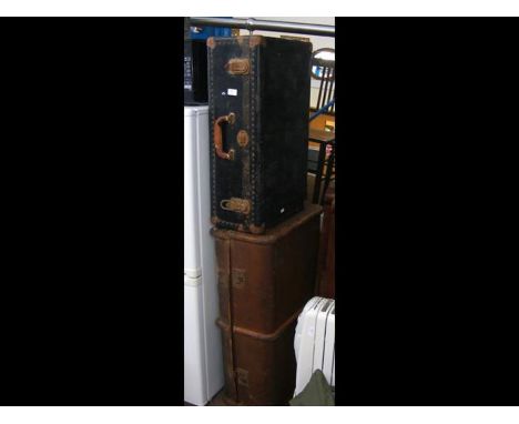 A vintage suitcase and one other 