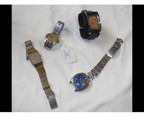 Gents vintage wrist watches CONDITION REPORTWe have attached a number of additional images to showcase the lot in further det