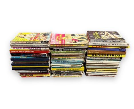 Vintage Glamour Story Books. Various titled books, erotic stories, photobooks. Qty 45+