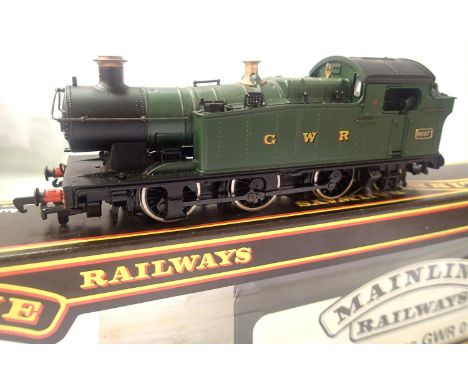 Mainline 37038 Class 6600 GWR Green, 6697 in excellent condition, boxed. P&amp;P Group 1 (£14+VAT for the first lot and £1+VA