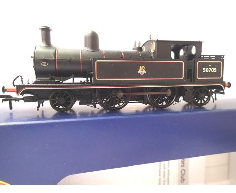 Bachmann 31-169 L&amp;Y Railway 2.4.2 tank, 50795 BR Black, Early Crest in near mint condition, boxed. P&amp;P Group 1 (£14+V