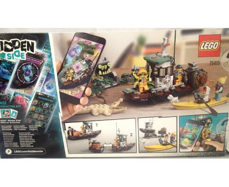 Lego 70419 Hidden Side. P&amp;P Group 1 (£14+VAT for the first lot and £1+VAT for subsequent lots) 
