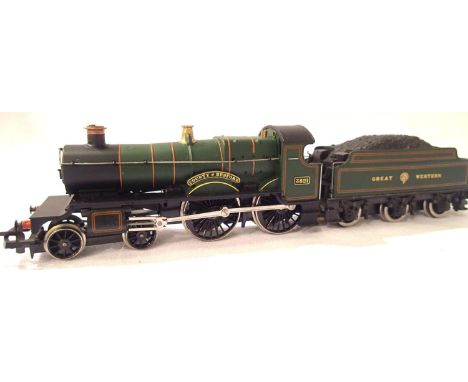 Hornby OO County of Bedford GWR Green 3821 in very good - excellent condition, unboxed. P&amp;P Group 1 (£14+VAT for the firs