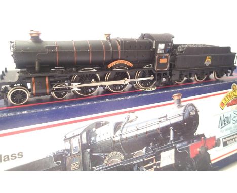 Bachmann 31-303 Manor Class, Ramsbury Manor BR Black, 7829 Early Crest in excellent condition, box is good, no detail pack. P