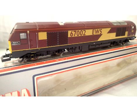 Lima Class 67 Special Delivery EWS 67002 in excellent condition, wrong/poor box. P&amp;P Group 1 (£14+VAT for the first lot a