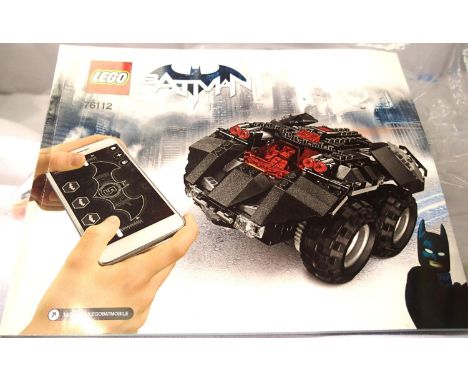 Lego 76112 app controlled Batmobile, unboxed. P&amp;P Group 1 (£14+VAT for the first lot and £1+VAT for subsequent lots) 