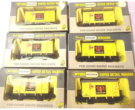 Six Wrenn W5004 Dunlop ventilated vans in very good - excellent condition, boxed. P&amp;P Group 1 (£14+VAT for the first lot 