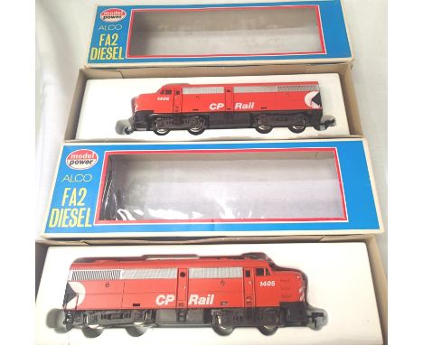 Model Power Alco FA2 Diesel power car, CP Rail Livery in excellent condition, boxes good. P&amp;P Group 1 (£14+VAT for the fi