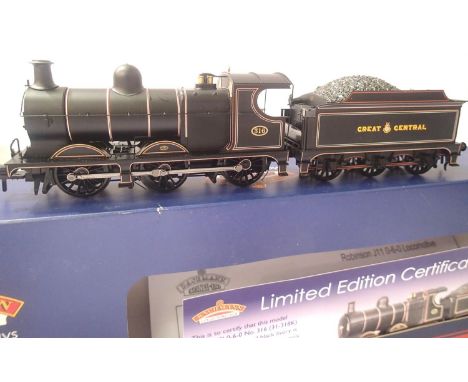 Bachmann 31-318L Class 9J Great Central Lined Black, no 316 Collectors Club Exclusive, limited edition 434/504 in near mint c