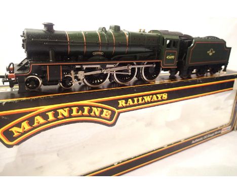 Mainline Leander BR Green 45690 in very good - excellent box is fair, no paperwork. P&amp;P Group 1 (£14+VAT for the first lo