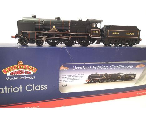 Bachmann 31-210K Patriot 45506 Royal Pioneer Corps, BR Black, Bachmann Collectors Club edition 329/504 in excellent condition