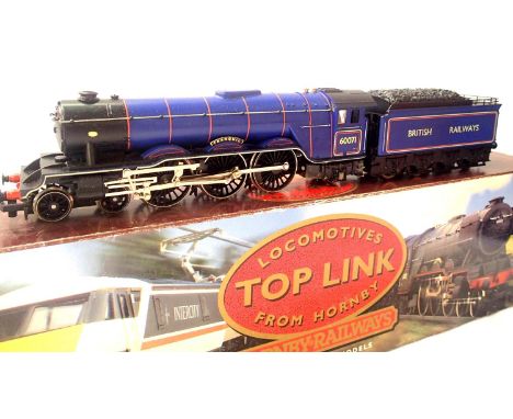 Hornby R140 Class A3 Tranquil 60071, BR Experimental Blue limited edition 0286/1500 in excellent condition, box is good. P&am