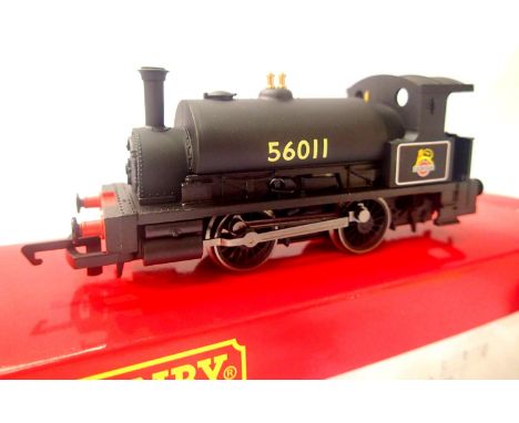 Hornby R3292 0.4.0 tank black, 56011 Early Crest, 2014 Collector Club loco in near mint condition, boxed. P&amp;P Group 1 (£1