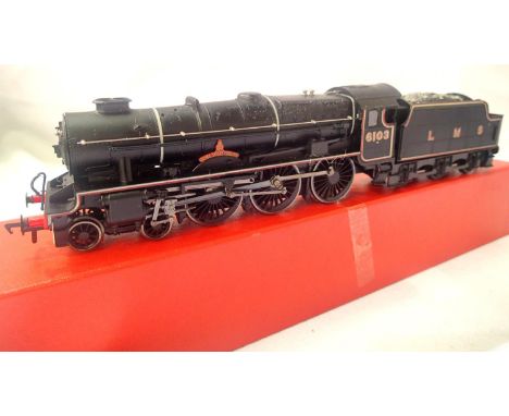 Bachmann Royal Scots Fusilier 6103 LMS Black, very good condition (no loco - tender coupling) for spares/repair. P&amp;P Grou