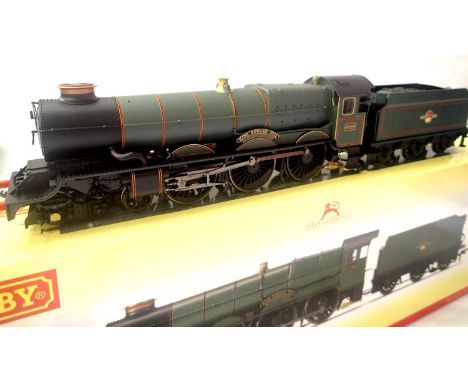 Hornby R3332 King Class, King Edward VIII BR Green, 6029, Late Crest in near mint condition, boxed. P&amp;P Group 1 (£14+VAT 