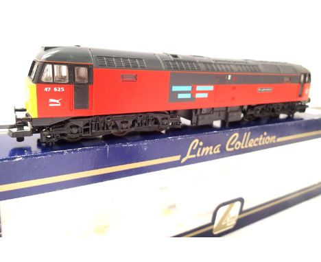 Lima Class 47 Resplendent 47625, near mint condition, box is fair. P&amp;P Group 1 (£14+VAT for the first lot and £1+VAT for 