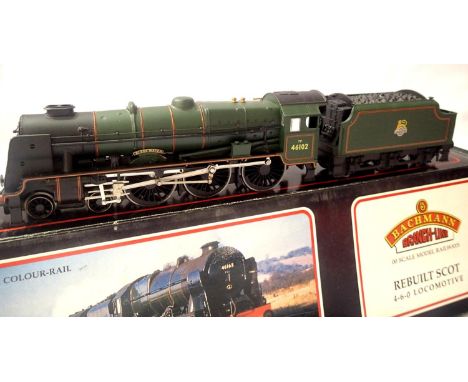 Bachmann 31-225 Royal Scot Class, Black Watch 46102, BR Green in excellent condition, boxed, no paperwork. P&amp;P Group 1 (£