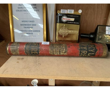 A VINTAGE CONICAL  FIRE EXTINGUISHER 
